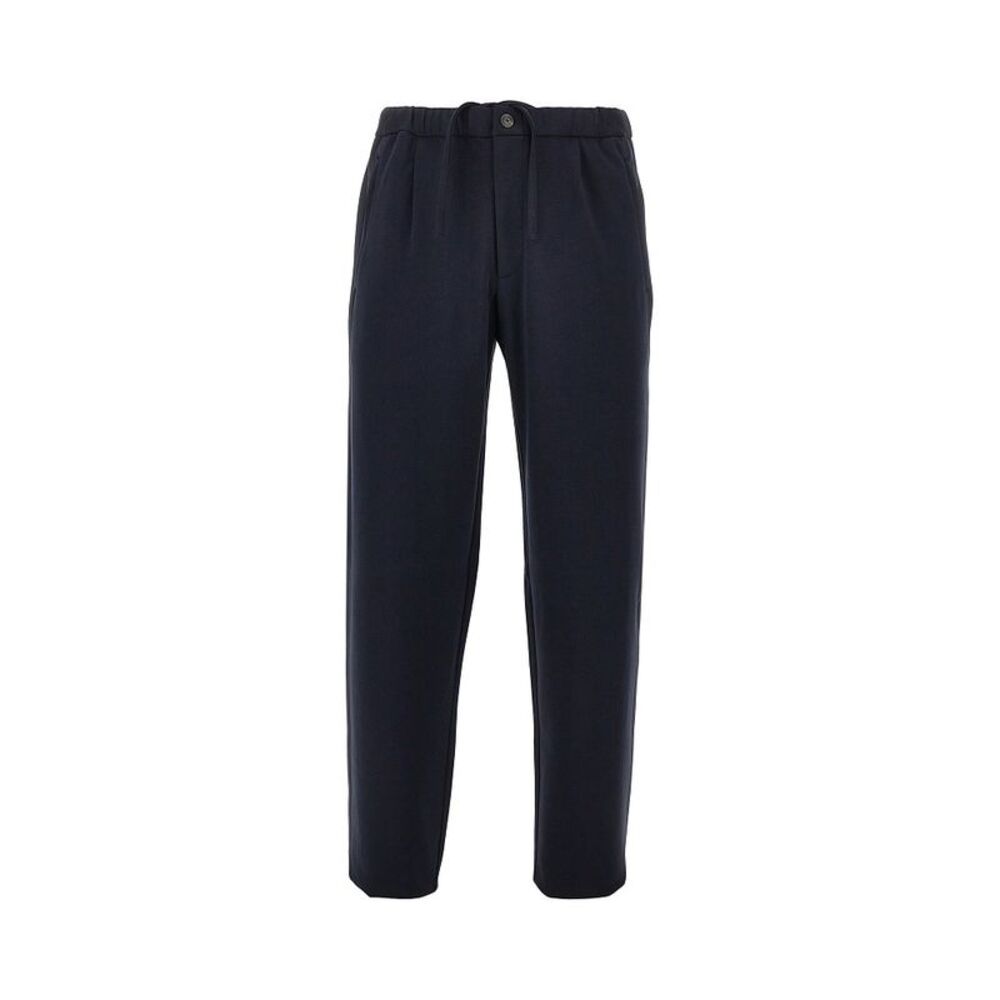 Emporio Armani Men Jersey Pants With Elasticated Waist